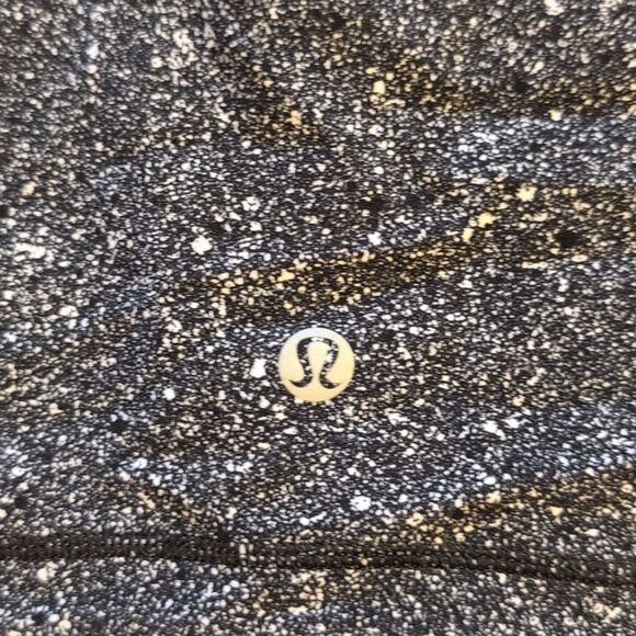 Lululemon Hooded Define Jacket Luminescence Splatter White Black Size 10 - Picture 8 of 10